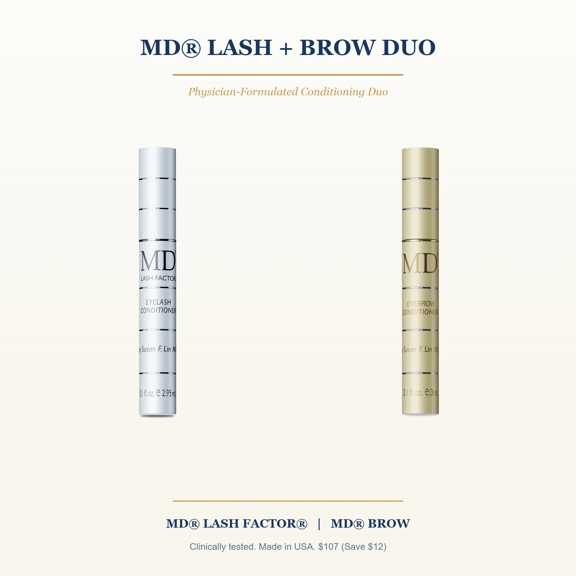 MD® Lash + Brow Duo