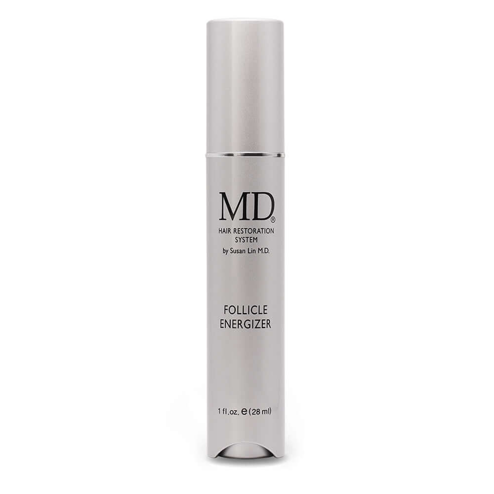MD Follicle Energizer 28ml – scalp serum with peptides for thinning hair, edges, crown, and brows