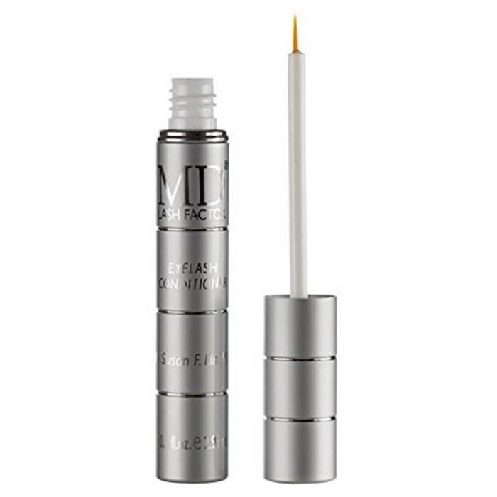 Soft-tip applicator for MD Lash Factor 6-month eyelash growth conditioner