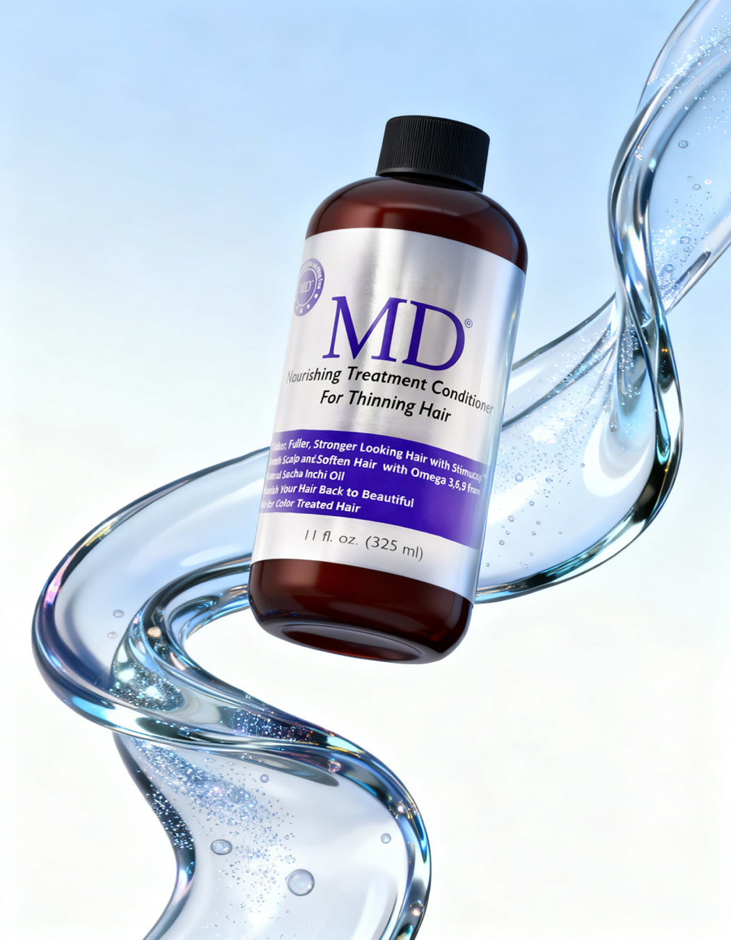 MD® Hair Revitalizing products combine Glutathione, StimuCap®, Sacha Inchi, and nourishing botanicals to protect, regrow, and strengthen thinning hair while soothing the scalp.